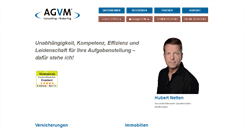 Desktop Screenshot of agvm.de