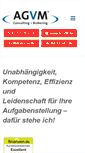 Mobile Screenshot of agvm.de